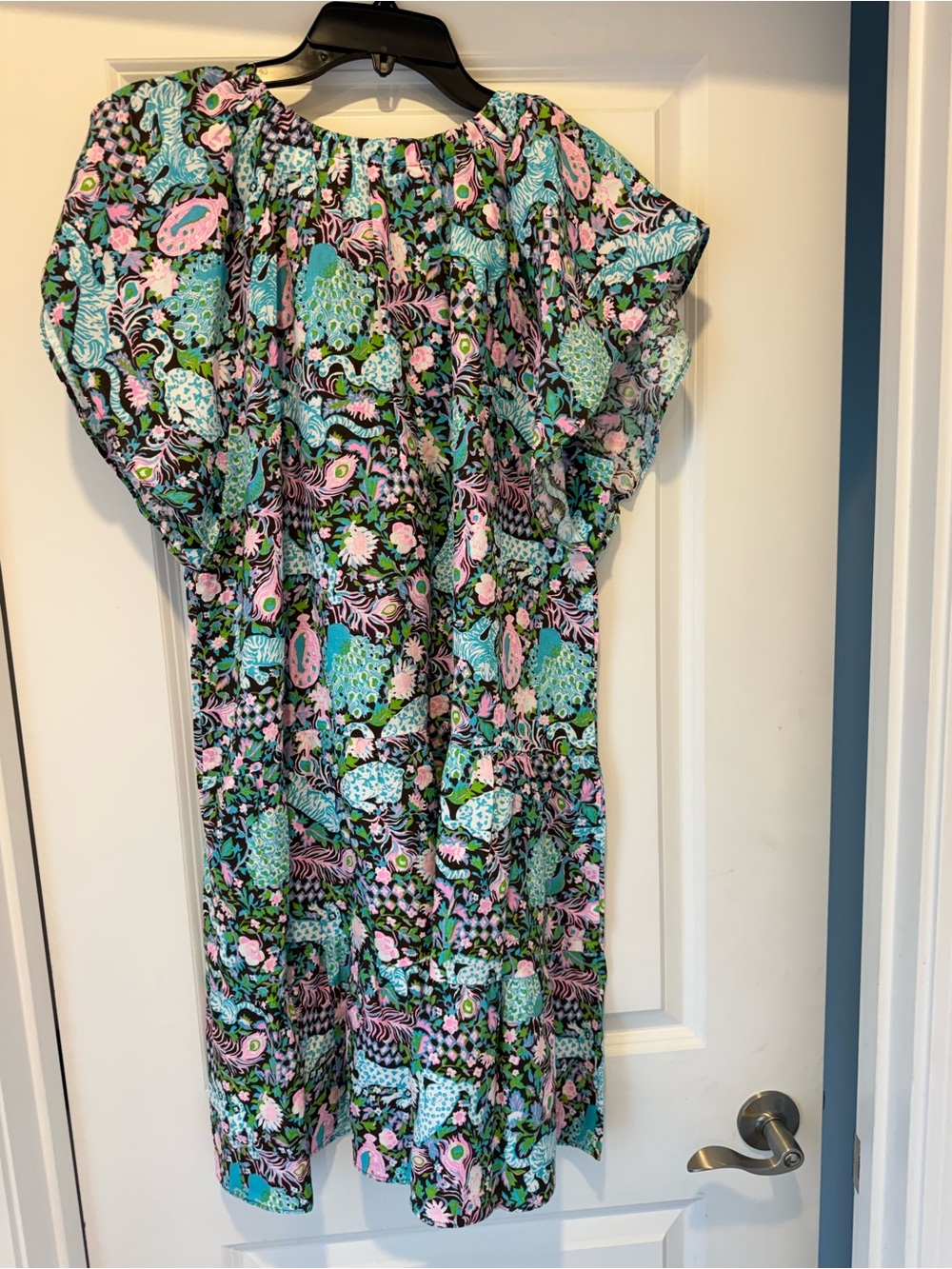 Lilly Pulitzer NWT Morelia Flutter Sleeve Linen Dress - Picture 3 of 6
